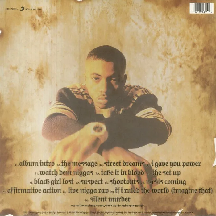Back cover — NAS — It Was Written (National Album Day 2023)