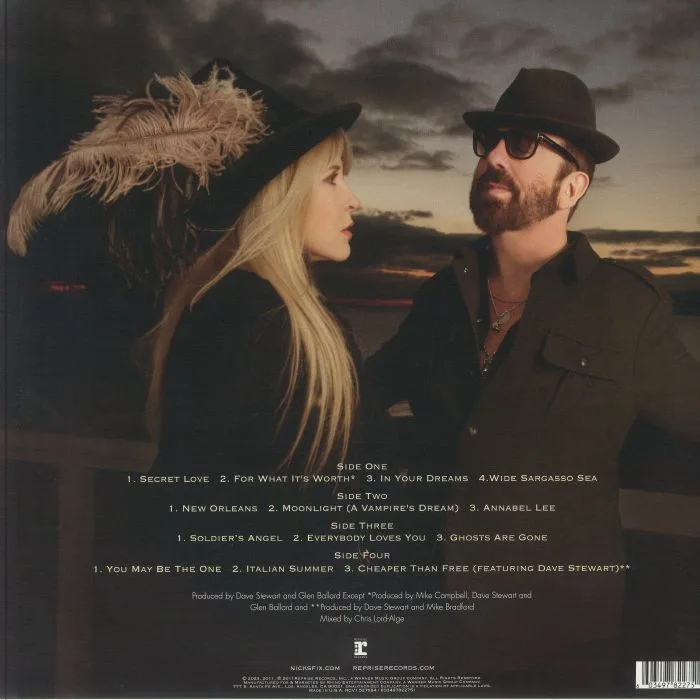 Обратная сторона обложки — Stevie NICKS — In Your Dreams (reissue)