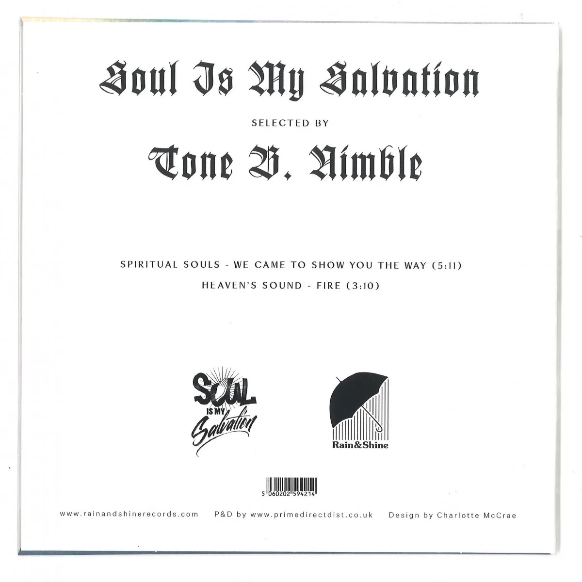 Back cover — Tone B. Nimble — Soul Is My Salvation Chapter 7
