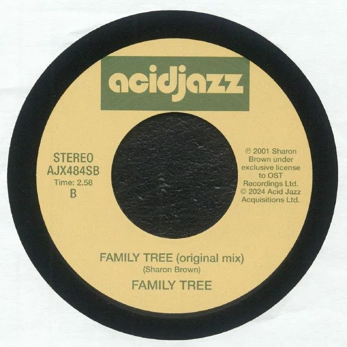 Обратная сторона обложки — FAMILY TREE — Family Tree