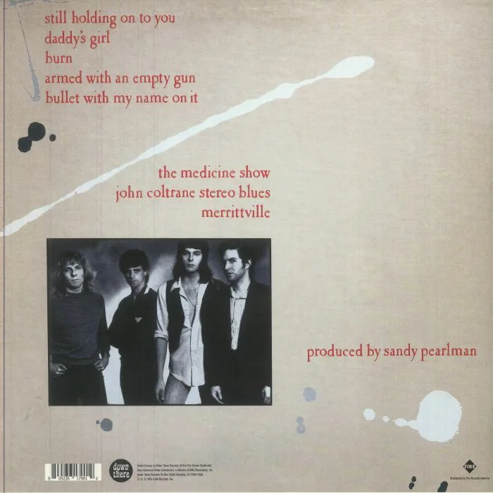 Обратная сторона обложки — The DREAM SYNDICATE — Medicine Show (remastered)