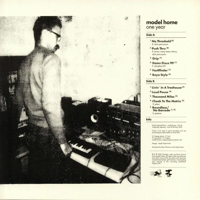 Back cover — MODEL HOME — One Year