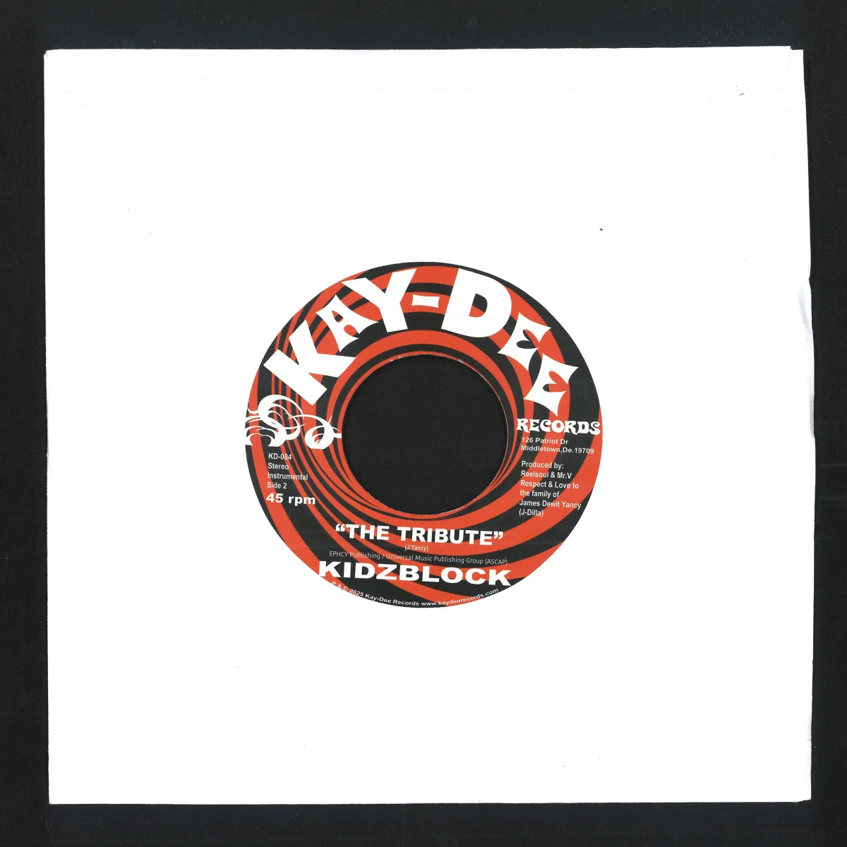 Back cover — Kidzblock — The Tribute