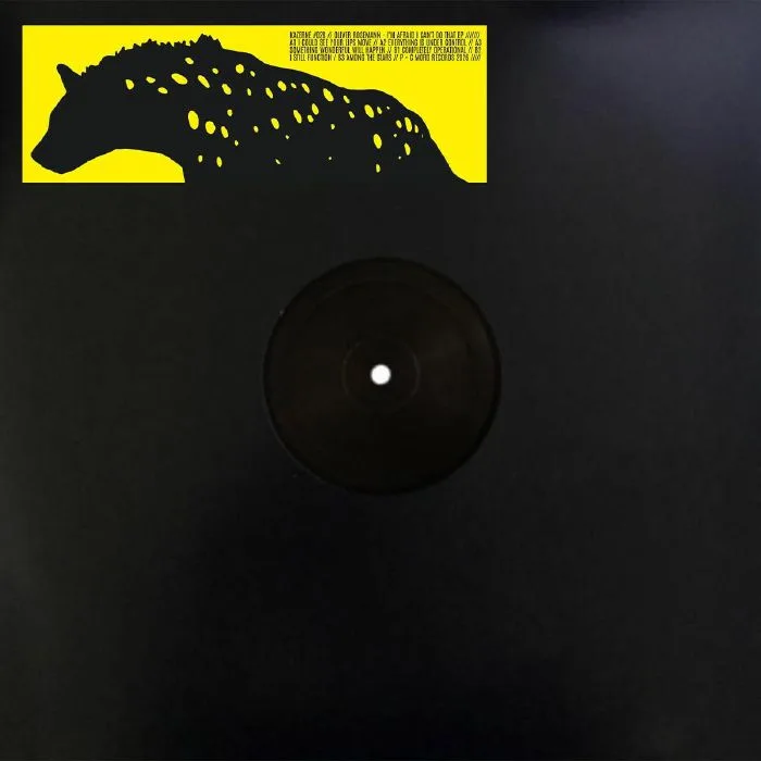 Лицевая сторона обложки — Oliver ROSEMANN — I'm Afraid I Can't Do That EP