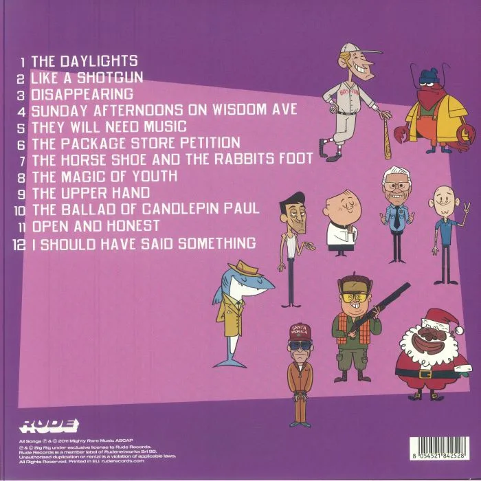 Обратная сторона обложки — The MIGHTY MIGHTY BOSSTONES — The Magic Of Youth