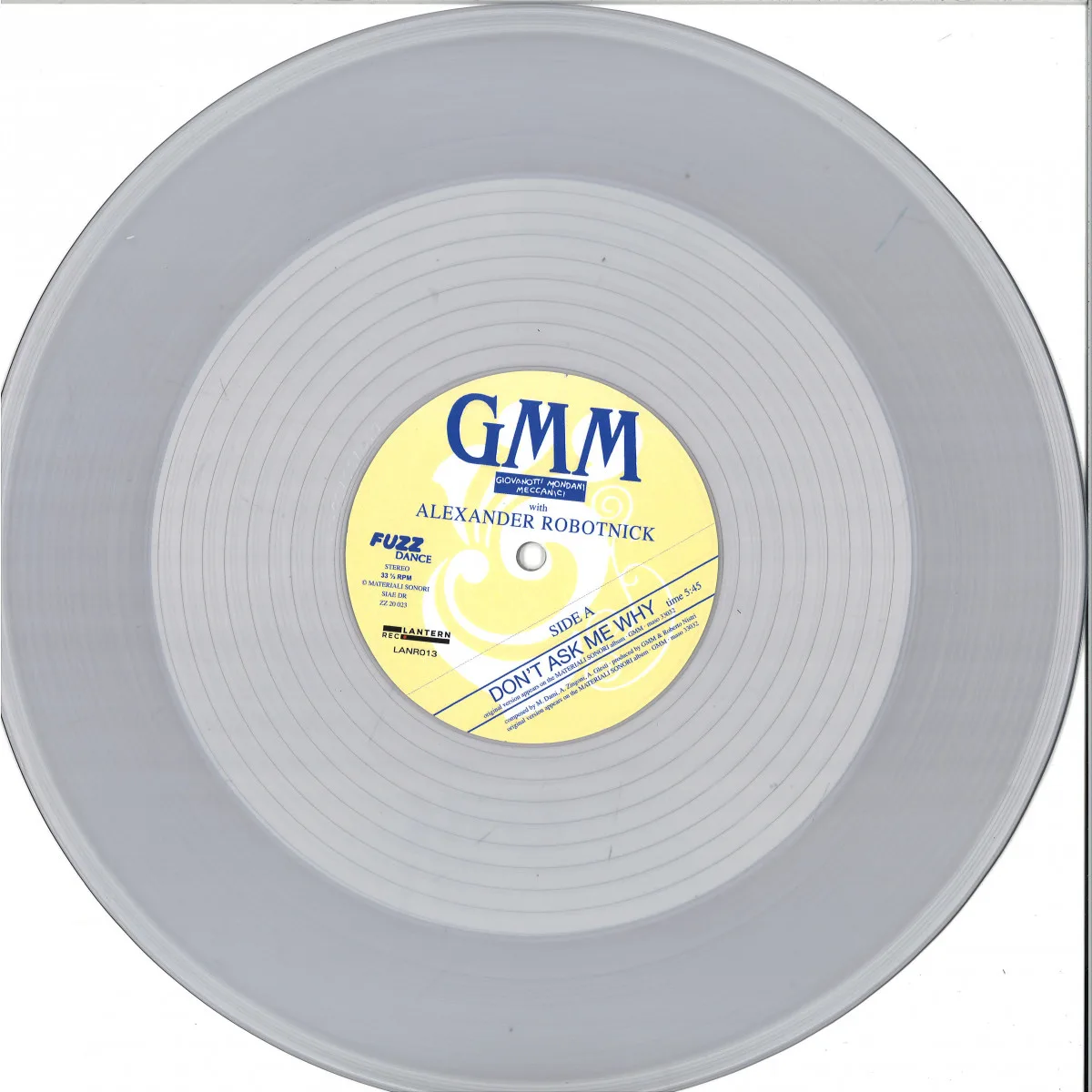 Gmm With Robotnick — DON'T ASK ME WHY / LOVE SUPREME LP