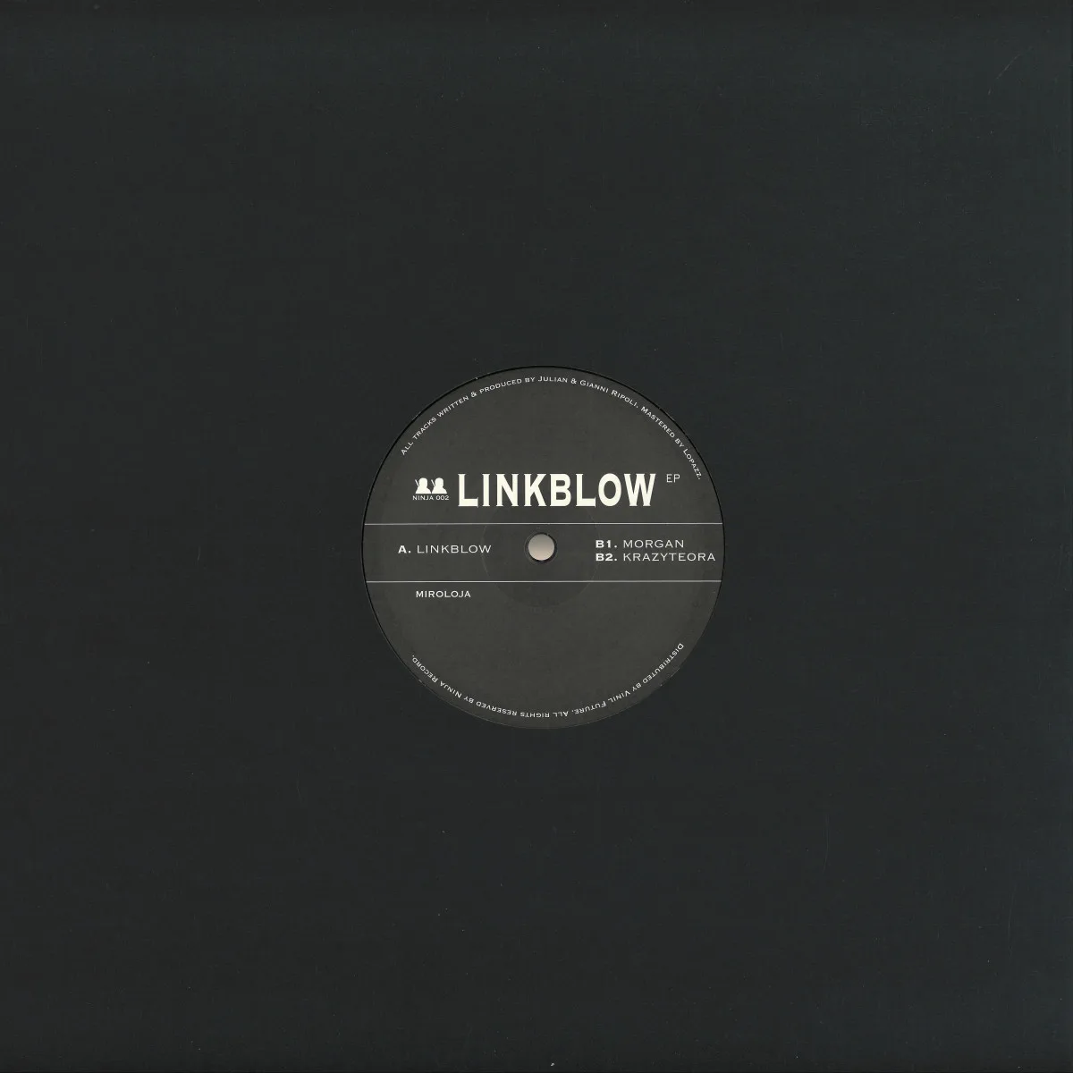 Обратная сторона обложки — Miroloja — Linkblow EP