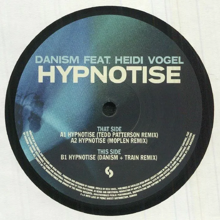 Back cover — DANISM feat HEIDI VOGEL — Hypnotise