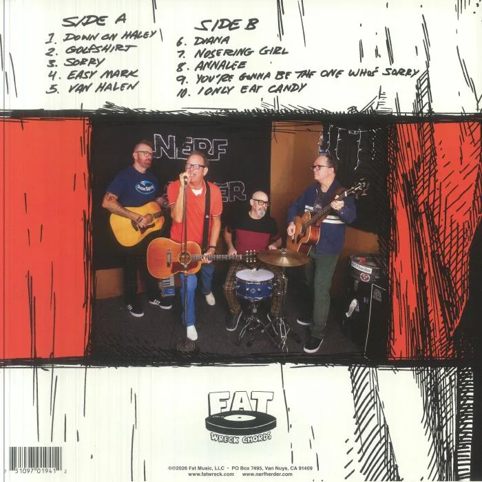 Back cover — NERF HERDER — Nerf Herder: Redux