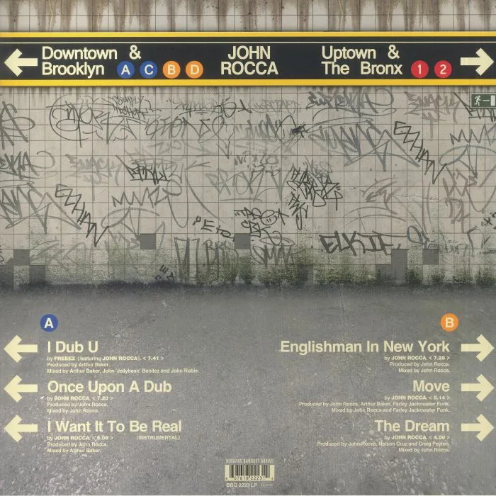 Обратная сторона обложки — John ROCCA — Once Upon A Time In NYC