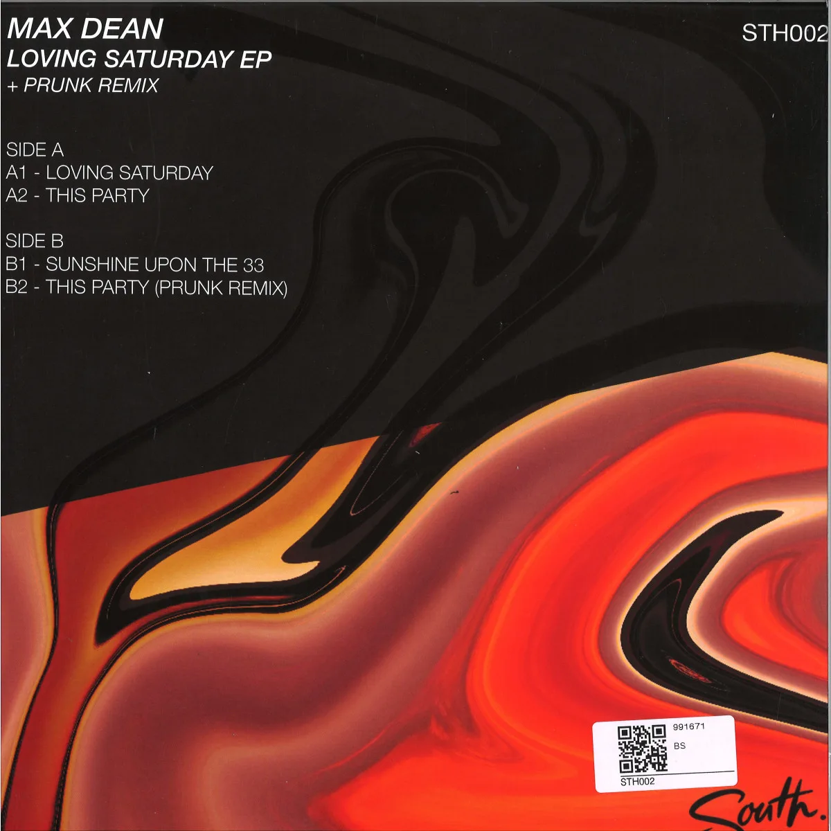 Обратная сторона обложки — Max Dean — Loving Saturday EP
