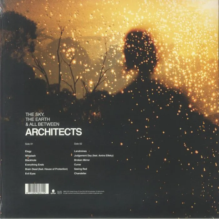 Обратная сторона обложки — ARCHITECTS — The Sky The Earth & All Between