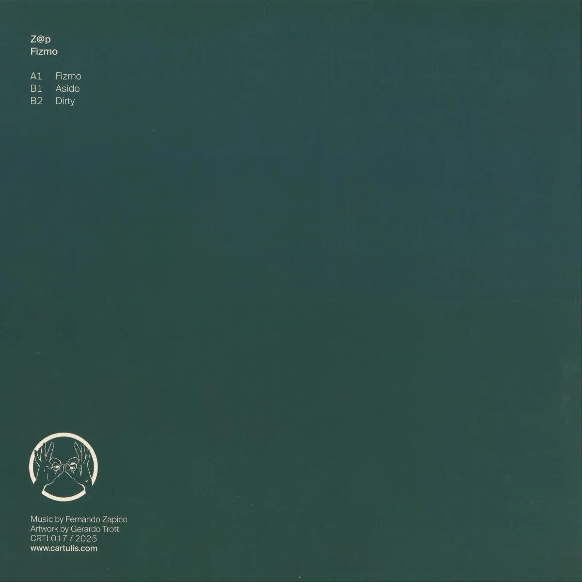 Back cover — Z@p — Fizmo