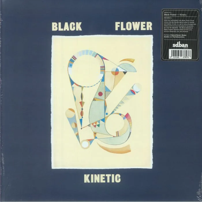 Лицевая сторона обложки — BLACK FLOWER — Kinetic