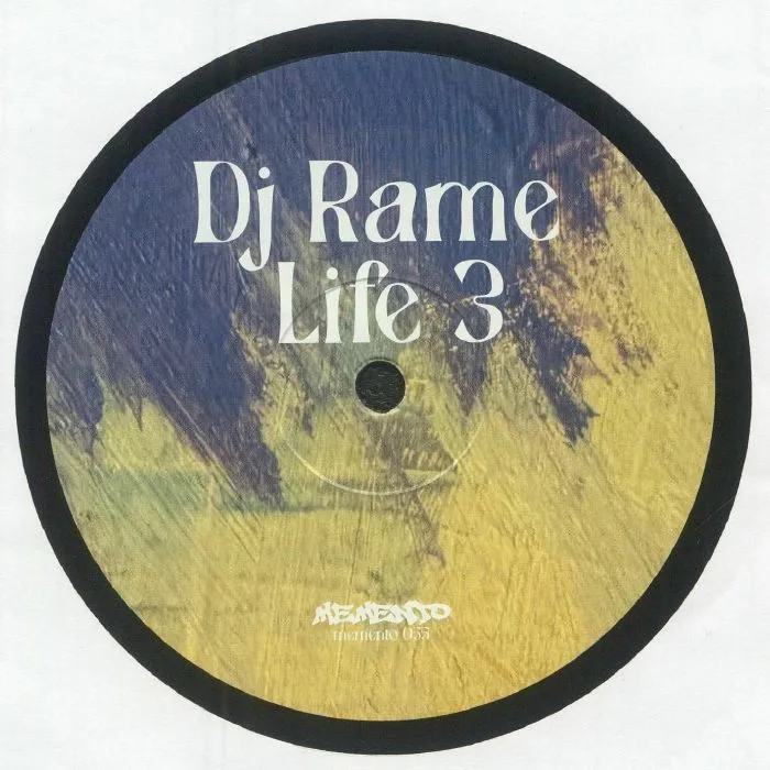 Лицевая сторона обложки — DJ RAME — Life 3