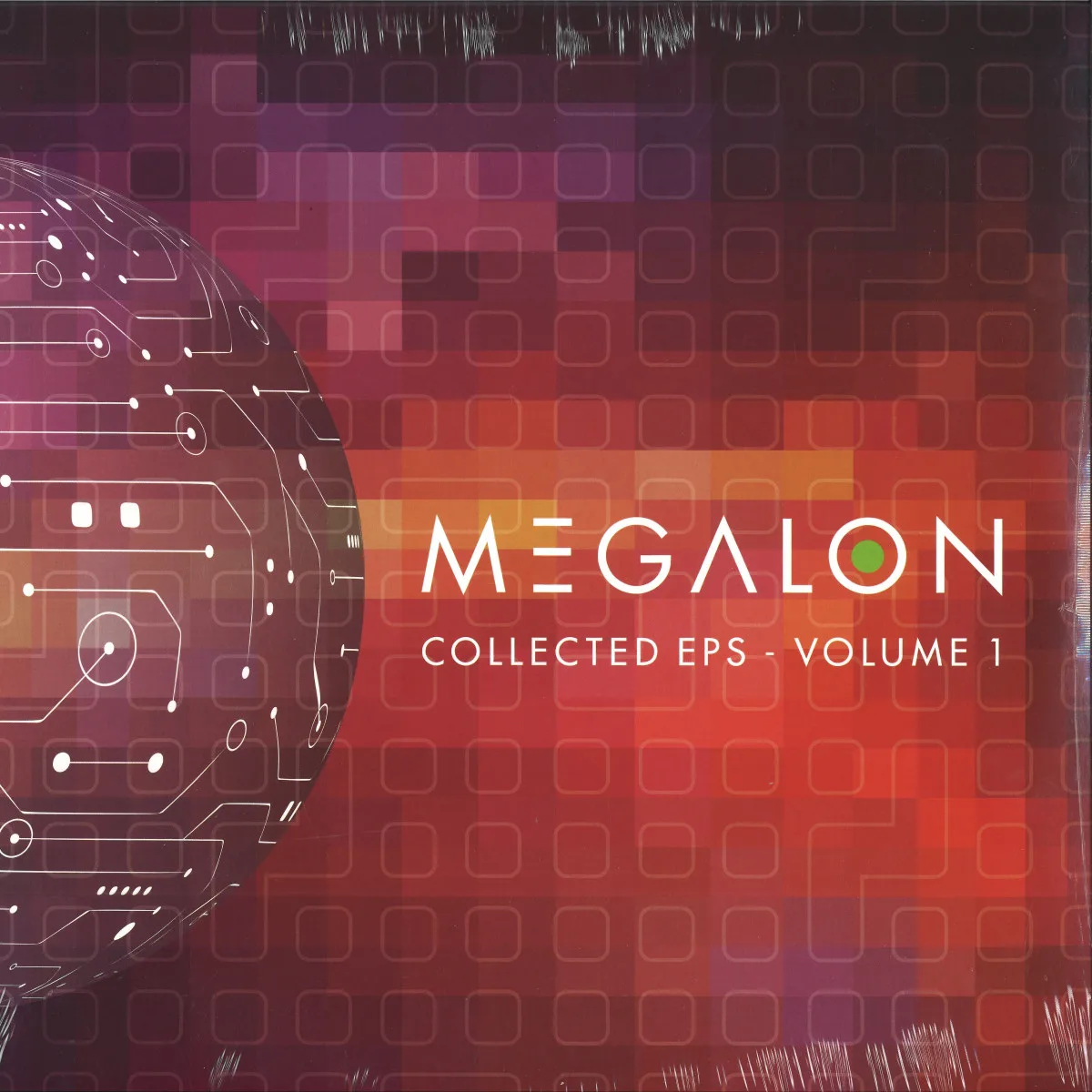 Front cover — Megalon — The Collected EP's Part 1 (2x12")