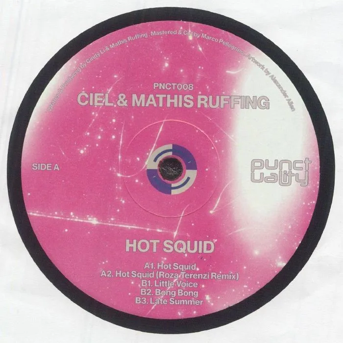 Лицевая сторона обложки — CIEL / MATTHIAS RUFFING — Hot Squid