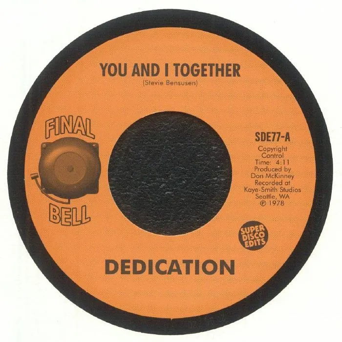 DEDICATION — You & I Together