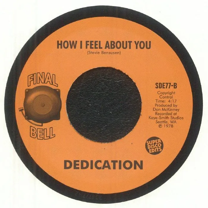 Обратная сторона обложки — DEDICATION — You & I Together