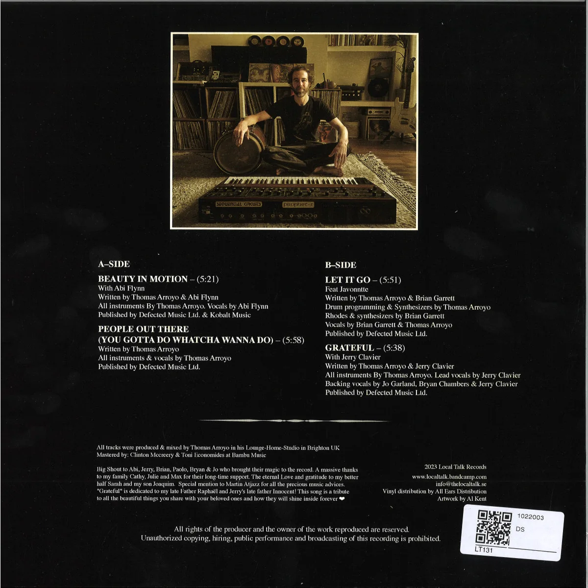 Back cover — Laroye — Let it Go