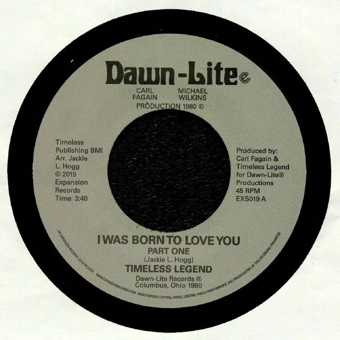Лицевая сторона обложки — TIMELESS LEGEND — I Was Born To Love You Parts 1 & 2
