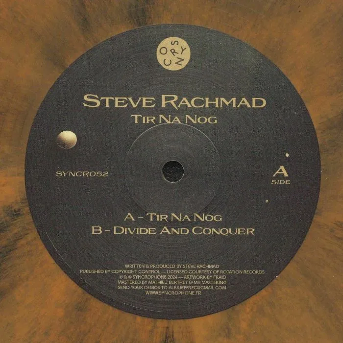 Front cover — Steve RACHMAD — Tir Na Nog