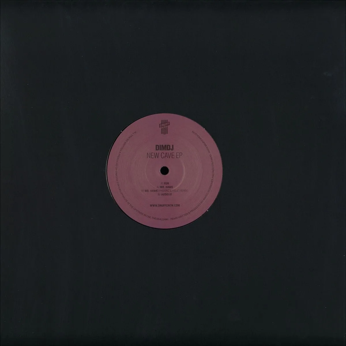Back cover — Dimdj — New Cave Ep