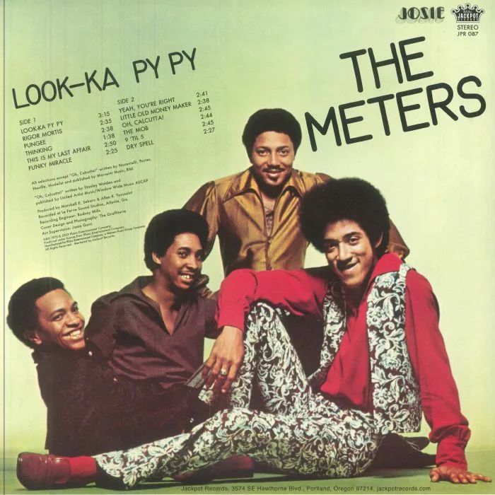 Back cover — The METERS — Look Ka Py Py