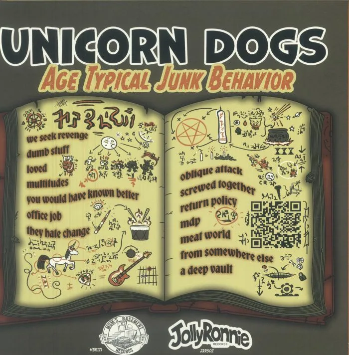Back cover — UNICORN DOGS — Age Typical Junk Behavior (B-STOCK)