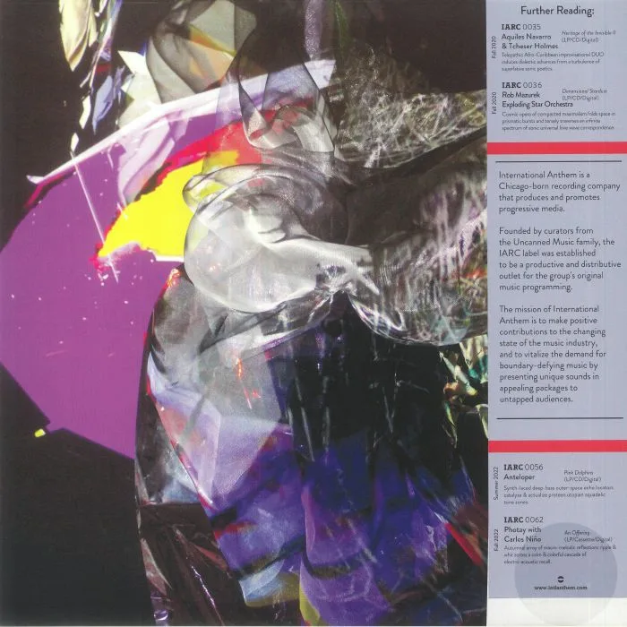 Back cover — Rob MAZUREK / EXPLODING STAR ORCHESTRA — Lightning Dreamers