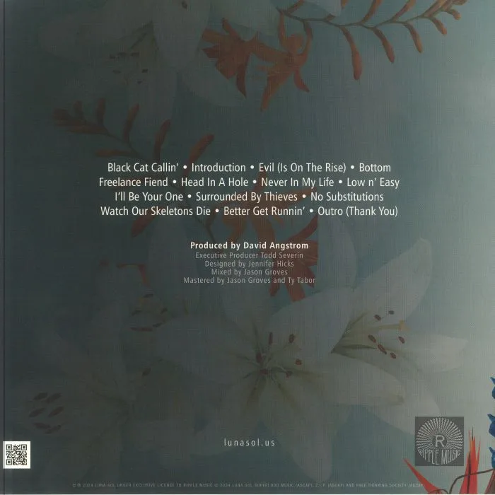 Back cover — LUNA SOL — Vita Mors