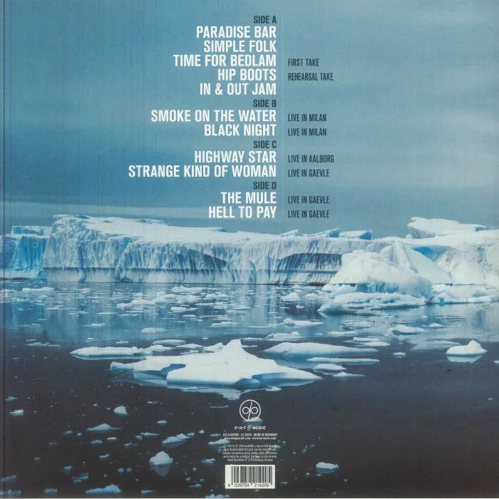 Back cover — DEEP PURPLE — The Infinite B Sides & Bonus Songs