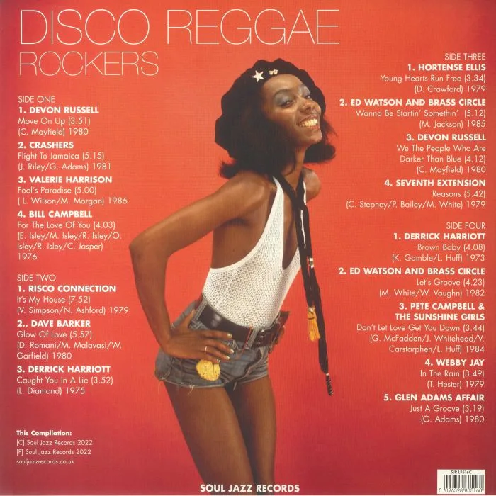 Back cover — VARIOUS — Disco Reggae Rockers