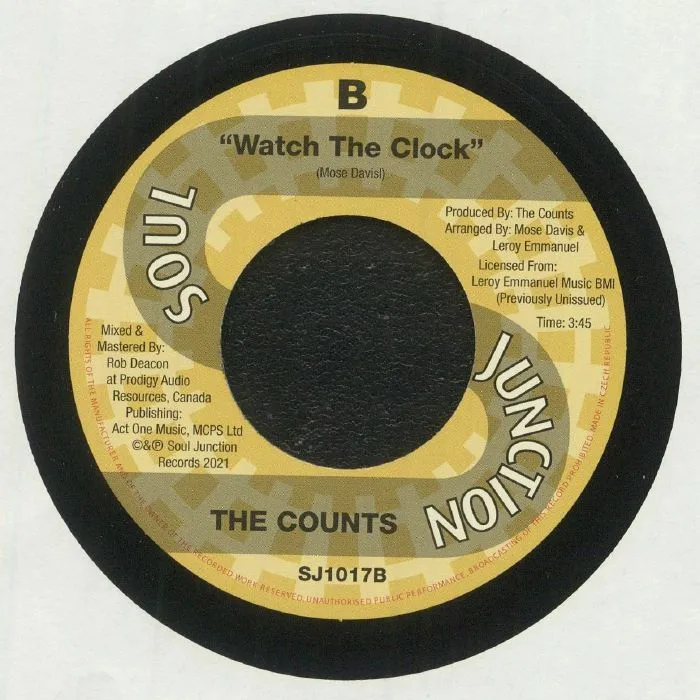 Обратная сторона обложки — The COUNTS — What's It All About