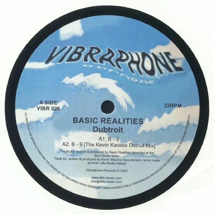 Front cover — BASIC REALITIES — Dubtroit