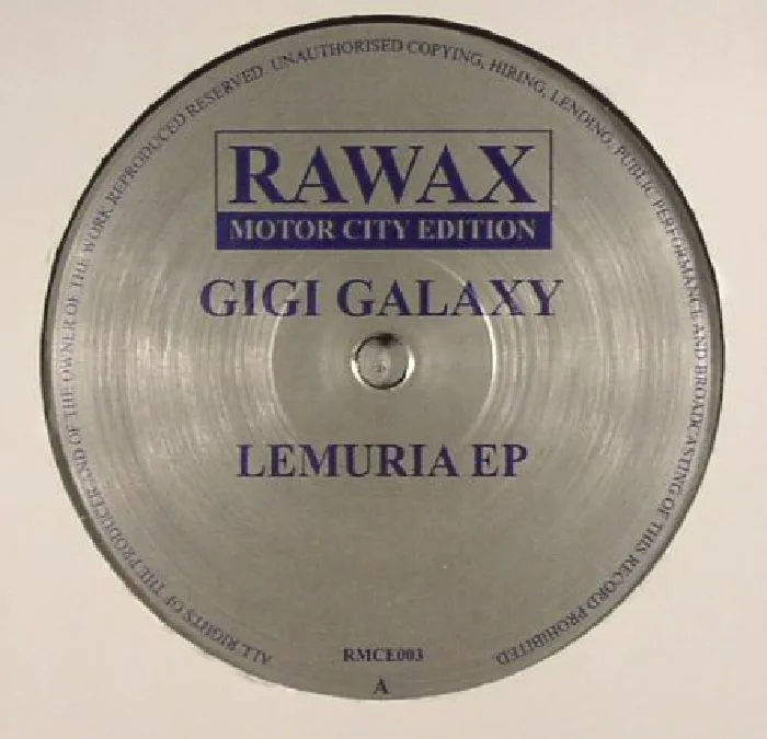 Лицевая сторона обложки — GIGI GALAXY — Lemuria EP