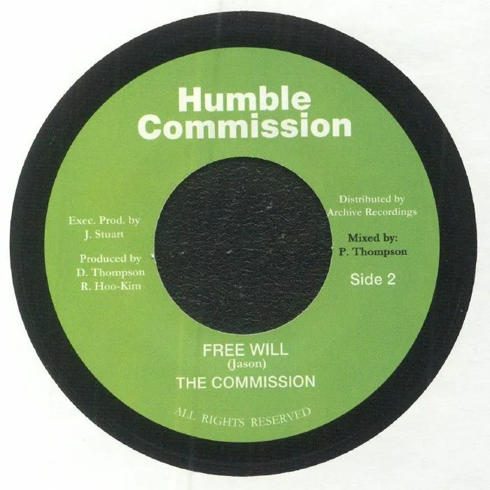 Обратная сторона обложки — DEADLY HEADLY / THE COMMISSION — Humble Glory