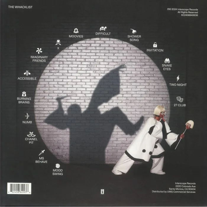 Back cover — Tierra WHACK — World Wide Whack