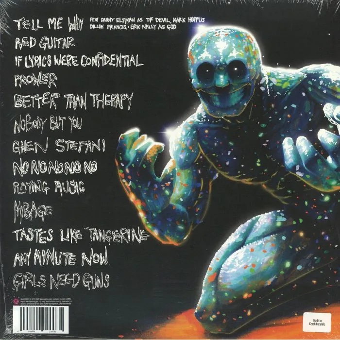 Back cover — WATERPARKS — Jinx