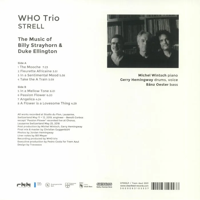 Обратная сторона обложки — WHO TRIO — Strell
