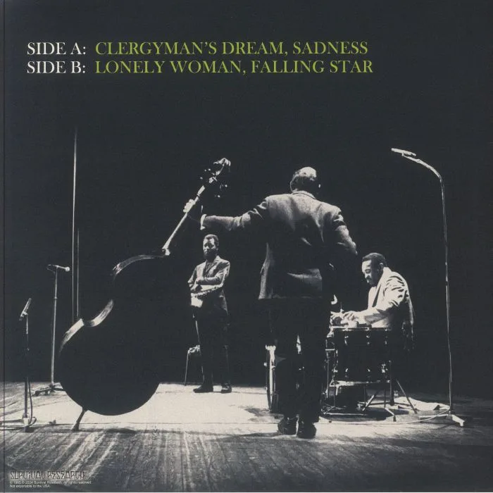 Back cover — ORNETTE COLEMAN TRIO — The Scandinavian Broadcast: Live At Tivoli Koncertsalen Copenhagen November 30 1965 FM Broadcast