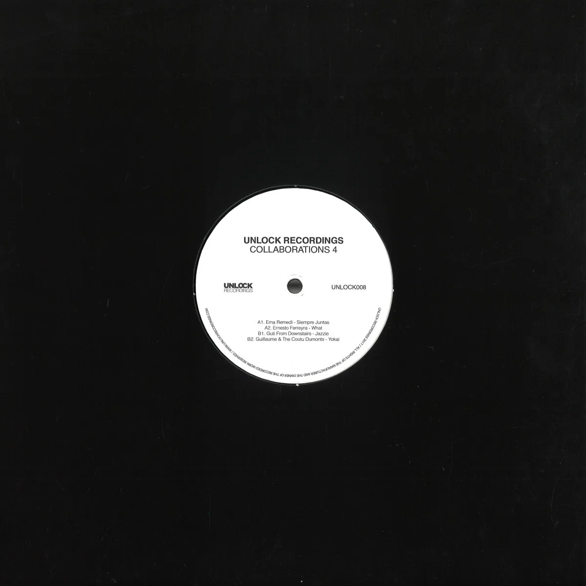 Back cover — Various — Collaborations 4 (2x12")