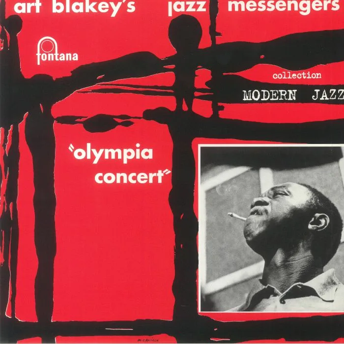 Лицевая сторона обложки — Art BLAKEY & THE JAZZ MESSENGERS — Olympia Concert