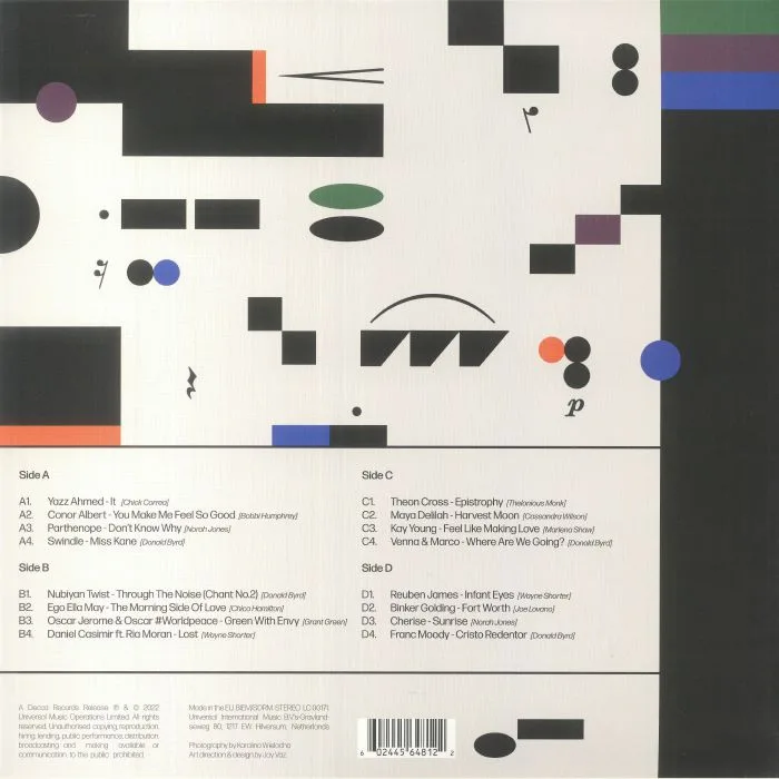 Back cover — VARIOUS — Blue Note Re:imagined II