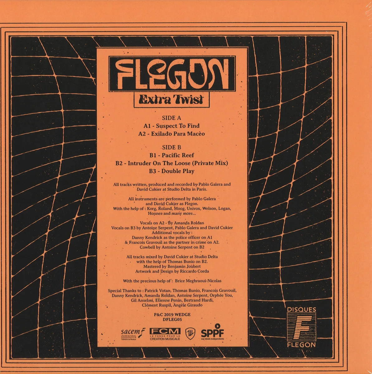 Back cover — Flegon — Extra Twist