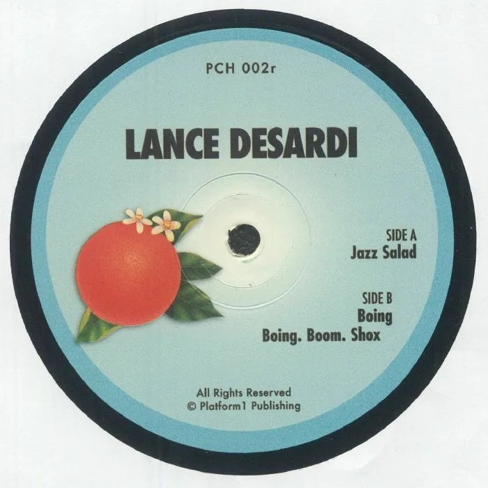 Лицевая сторона обложки — Lance DeSARDI — Jazz Salad (reissue)