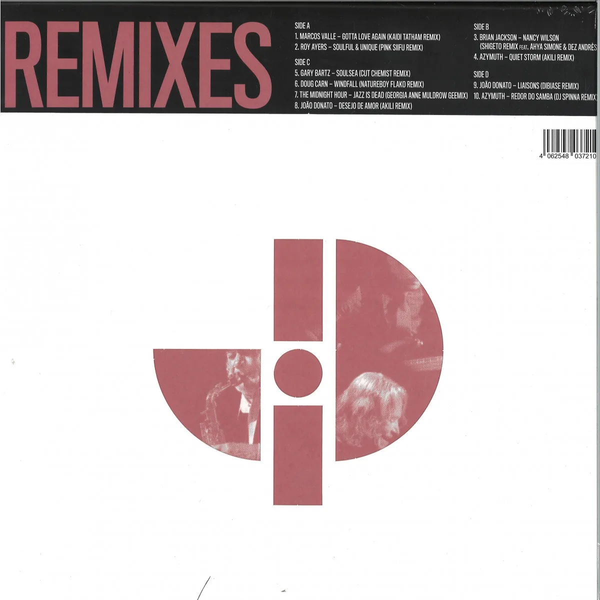 Back cover — Adrian Younge&Ali Shaheed Muhammad — Remixes 2x12"