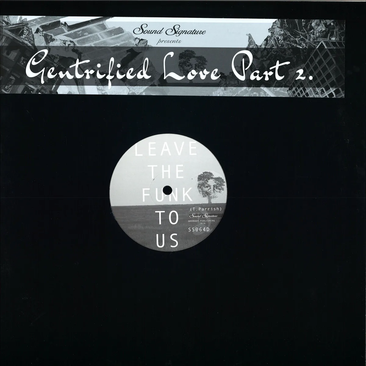 Обратная сторона обложки — Theo Parrish,Duminie Deporres&Waajeed — Gentrified Love Part 2