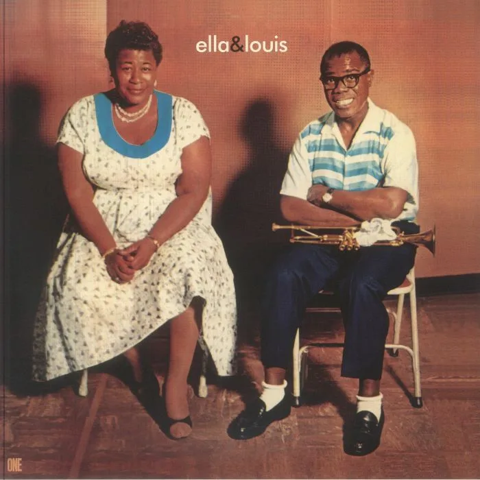 Лицевая сторона обложки — Ella FITZGERALD / LOUIS ARMSTRONG — Ella & Louis (reissue)