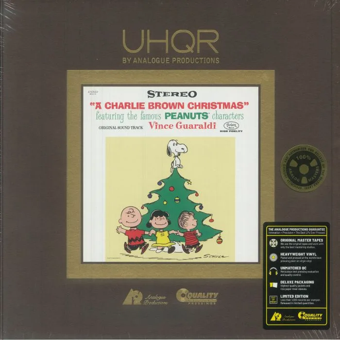 The VINCE GUARALDI TRIO — A Charlie Brown Christmas (Soundtrack) (reissue)